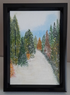 Ballade automnale - Mes peintures
