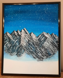 Neige - Mes peintures