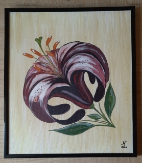Lis Martagon - Mes peintures