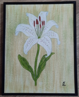 Lys - Mes peintures